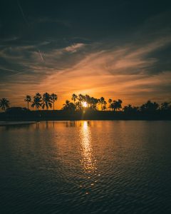 Beautiful Miami Sunset